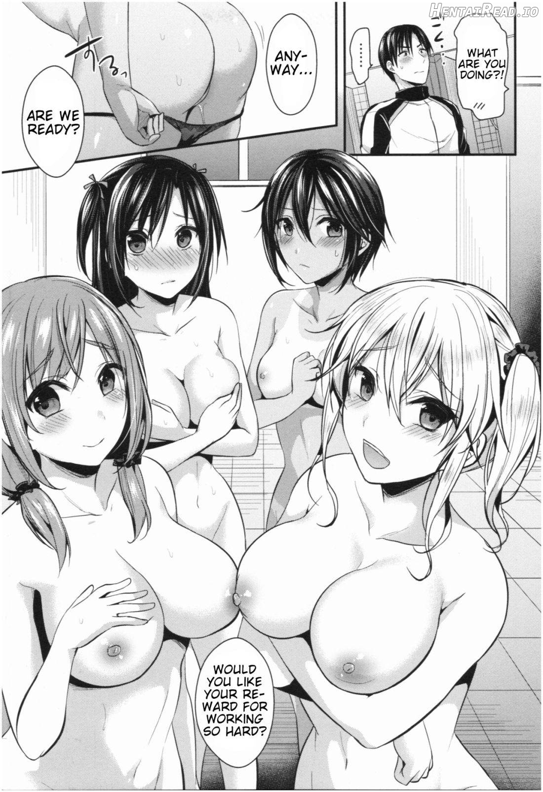 Joshi Rikujoubu Harem Training Chapter 1 - page 136