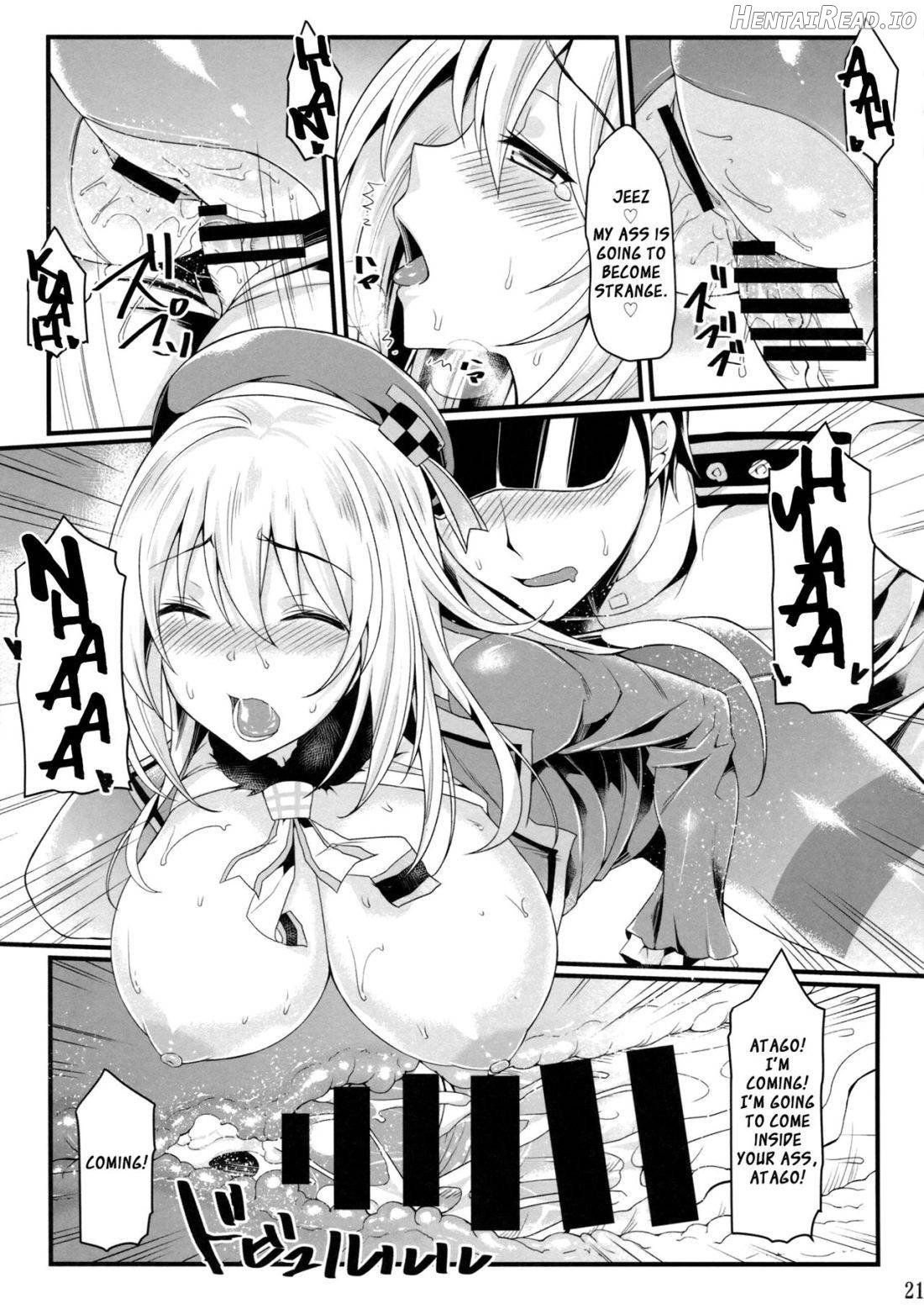 Atago to Yasen ni Totsunyuu su! Chapter 1 - page 20