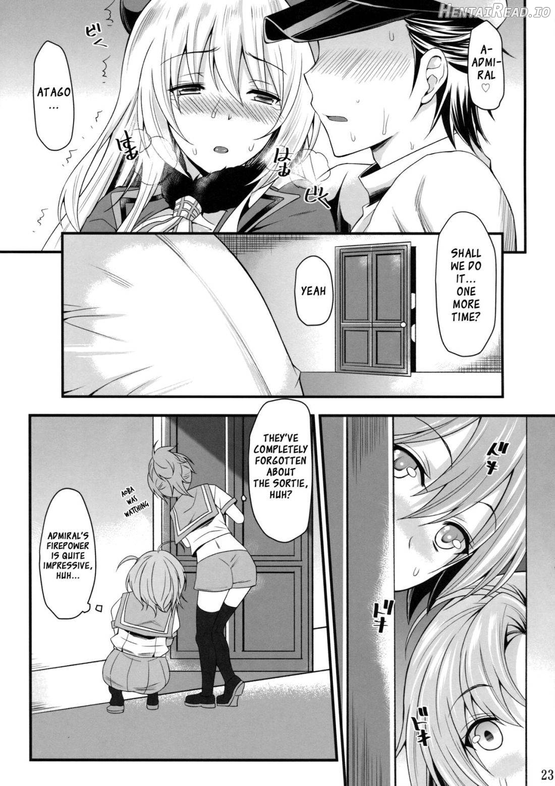 Atago to Yasen ni Totsunyuu su! Chapter 1 - page 22