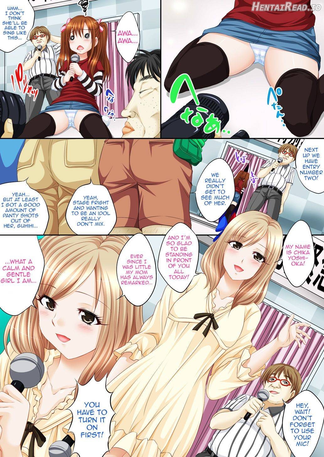 Idol Himitsu Audition ~Idol ni Nareru Nara Kimomen Nimo Taete Miseru!~ Chapter 1 - page 8