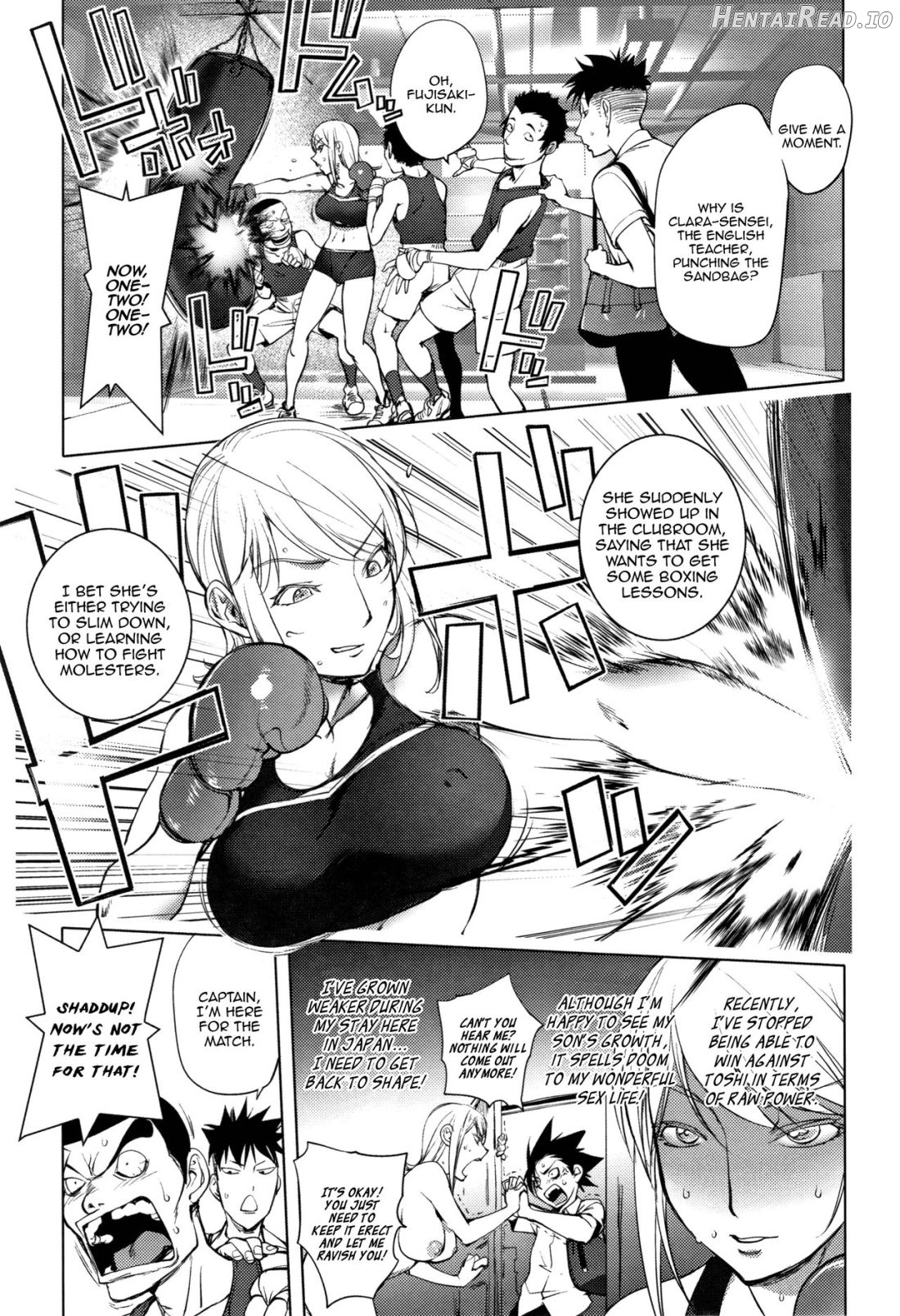 Clara-Sensei no Boxing Kyoushitsu Chapter 3 - page 4