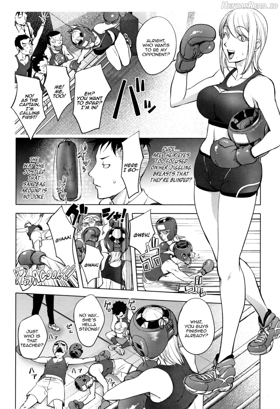 Clara-Sensei no Boxing Kyoushitsu Chapter 3 - page 5