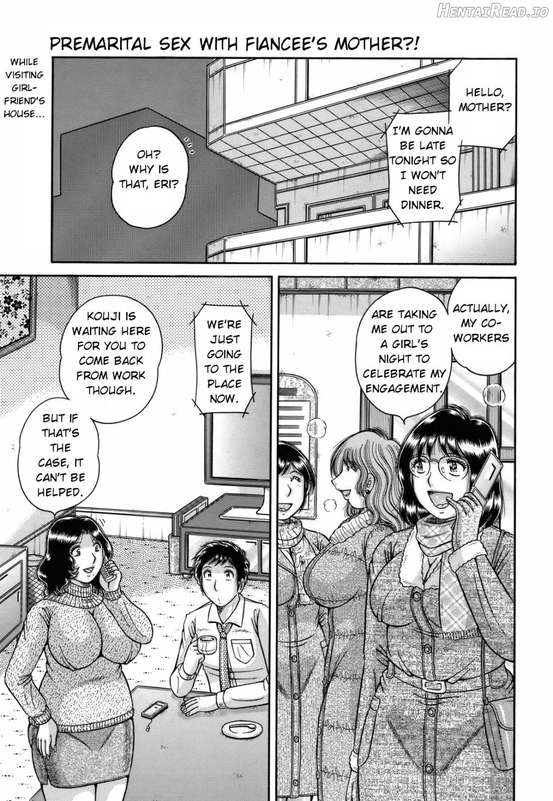 Dare ni mo Ienai... Ch. 42 - Haitoku no Kizuna Chapter 4 - page 1