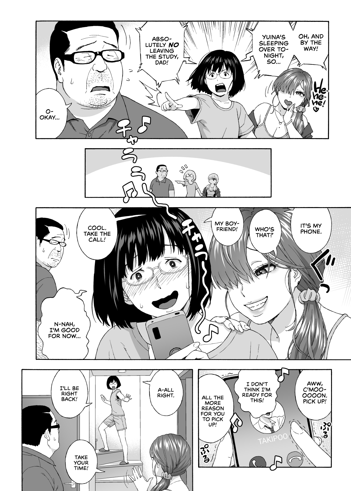 Musume no Tomodachi ga Yuuwaku Suru Chapter 2 - page 6