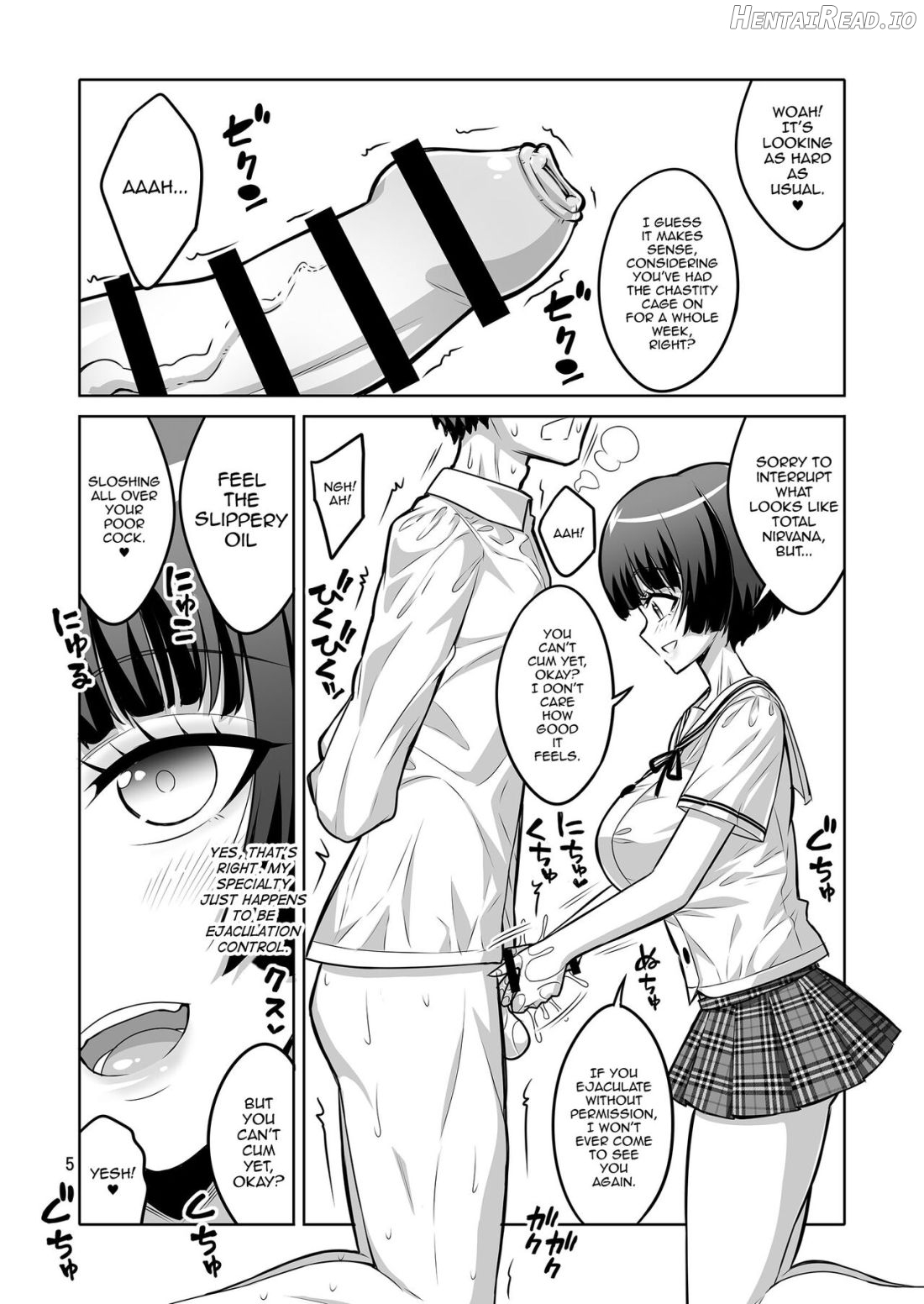 Futanari JK DeliHeal-jou ga Shasei Kanri to Gyaku Anaru de Choukyou Shichaimasu Chapter 1 - page 4