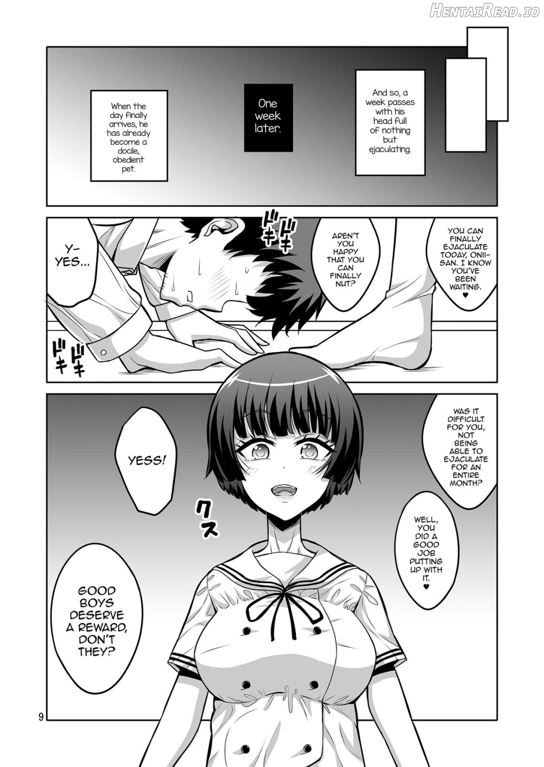 Futanari JK DeliHeal-jou ga Shasei Kanri to Gyaku Anaru de Choukyou Shichaimasu Chapter 1 - page 8