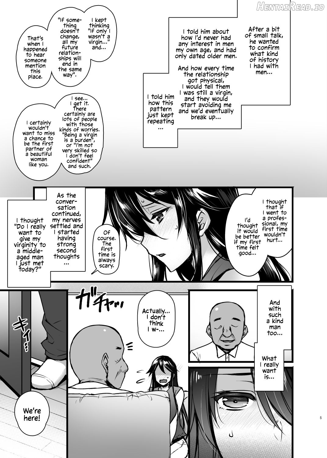 Rental Tanetsuke Oji-san ~27-sai Shojo ga Tanetsuke Oji-san 10-nin ni Hameraremashita~ Chapter 1 - page 4