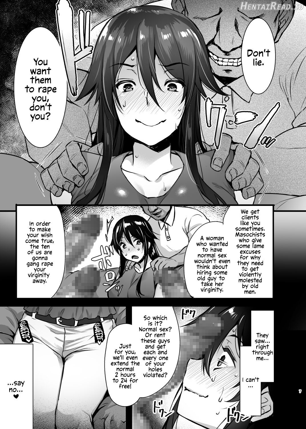 Rental Tanetsuke Oji-san ~27-sai Shojo ga Tanetsuke Oji-san 10-nin ni Hameraremashita~ Chapter 1 - page 6