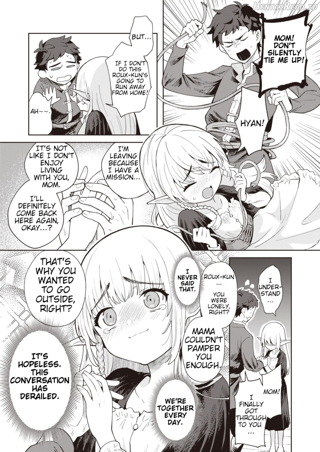 Gibo Elf ni Aisare Sugi te Bouken ni Derare Masen! Chapter 1 - page 5