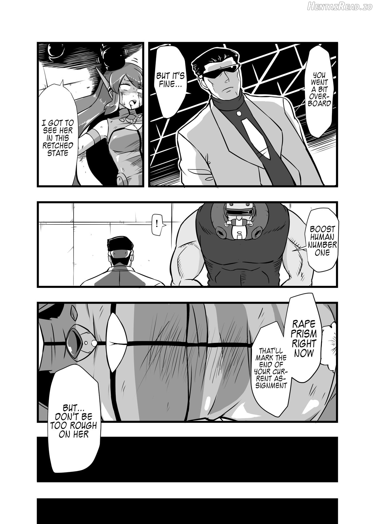 Aku no Soshiki ni Haiboku Shite Ryoujoku Sareru Henshin Heroine Prism Crown Chapter 1 - page 27