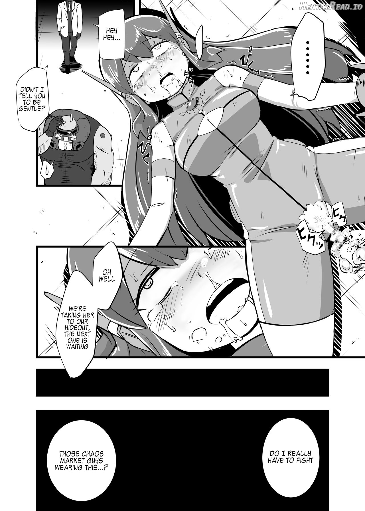 Aku no Soshiki ni Haiboku Shite Ryoujoku Sareru Henshin Heroine Prism Crown Chapter 1 - page 39