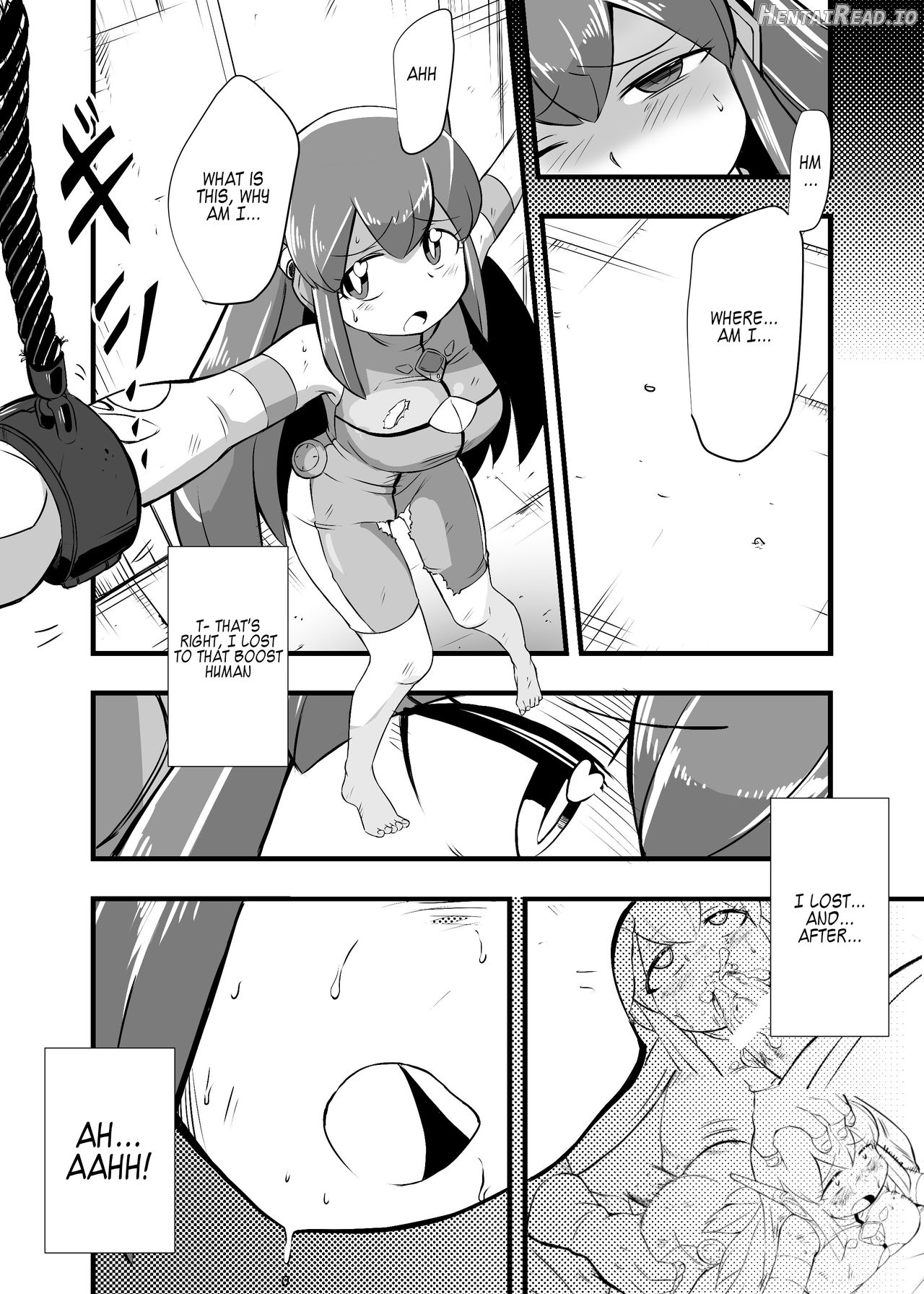 Aku no Soshiki ni Haiboku Shite Ryoujoku Sareru Henshin Heroine Prism Crown Chapter 1 - page 42