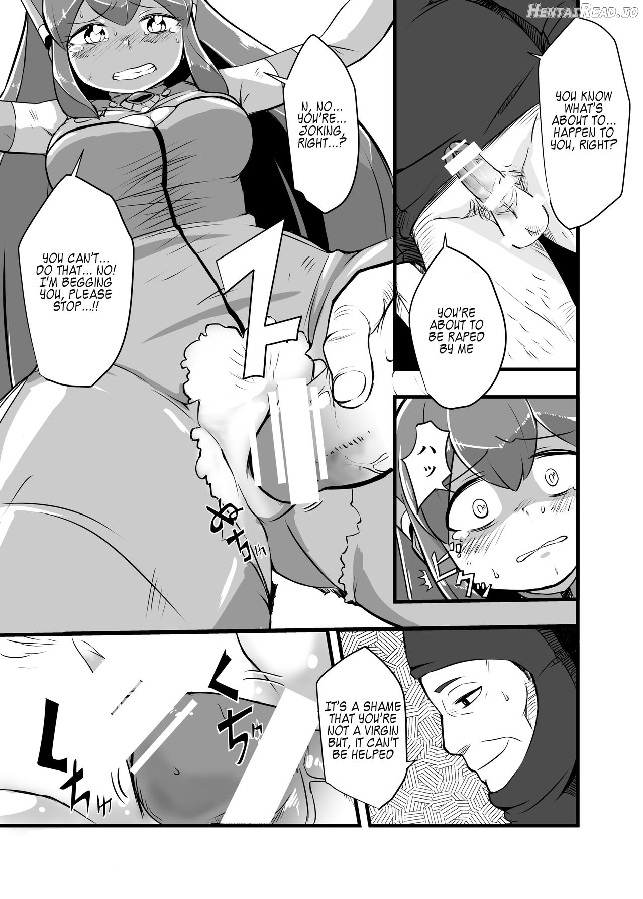 Aku no Soshiki ni Haiboku Shite Ryoujoku Sareru Henshin Heroine Prism Crown Chapter 1 - page 47