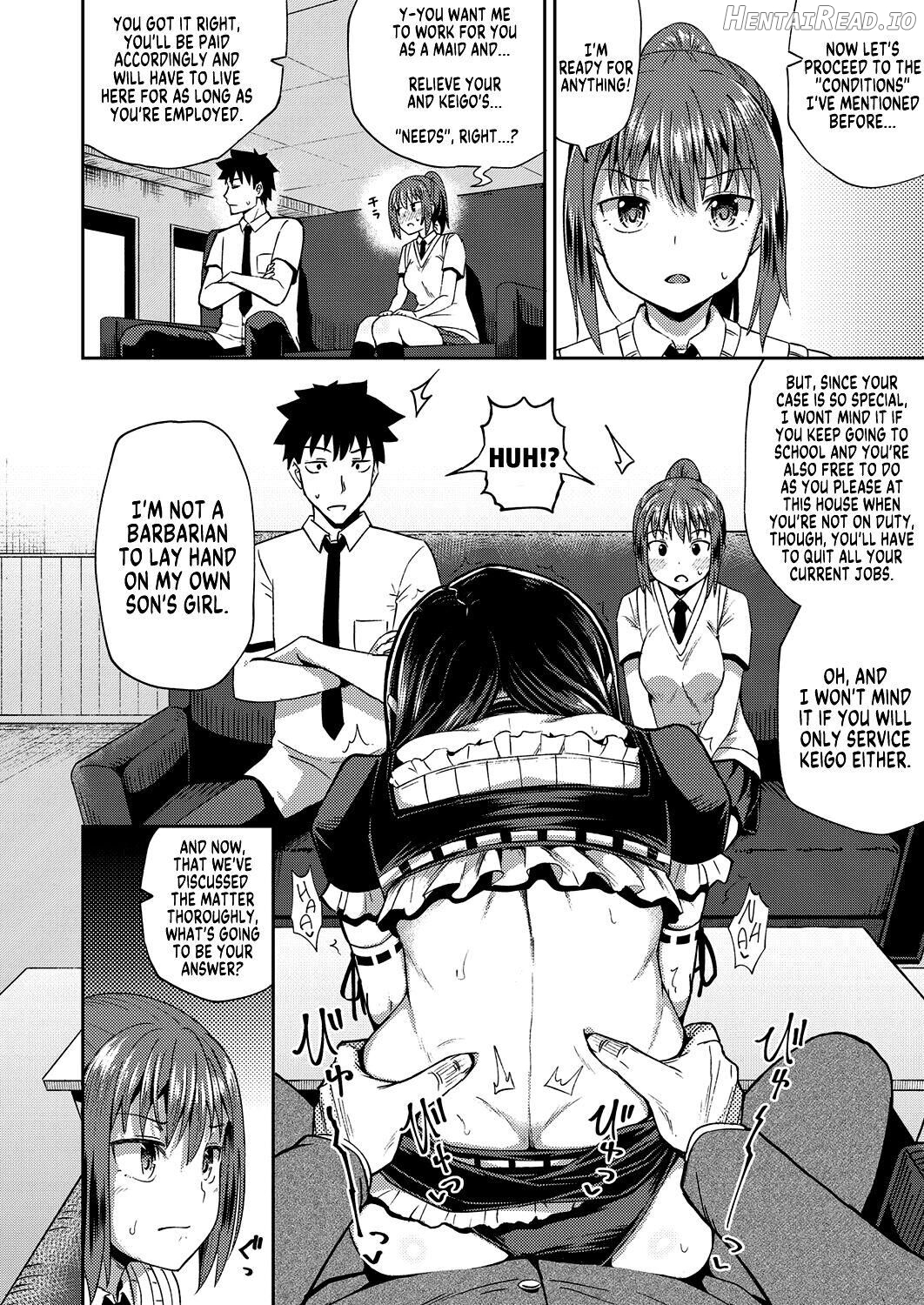 Osananajimi wa Ore no Senzoku Okuchi Maid - Decensored Chapter 1 - page 7