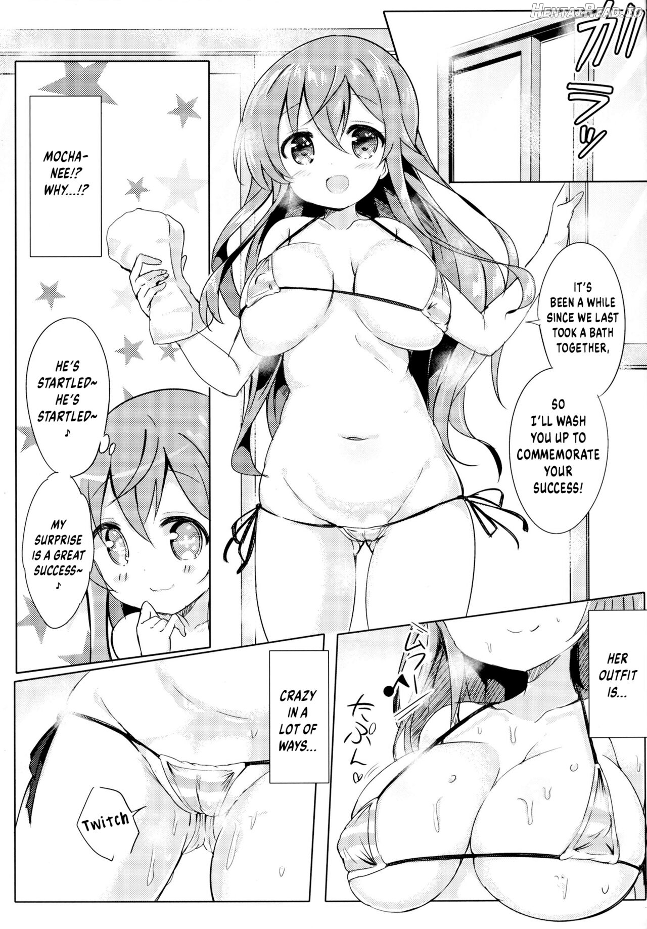 Mocha Onee-chan to Ofuro Chapter 1 - page 4