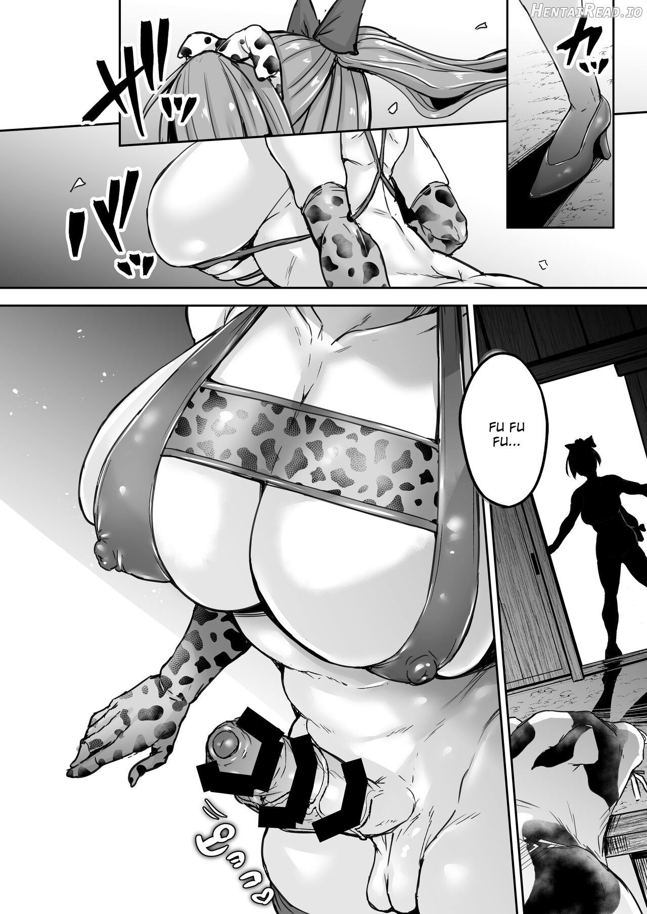 Futanari Daitoshokan ga Gihindai de Onaru Hanashi Chapter 1 - page 9