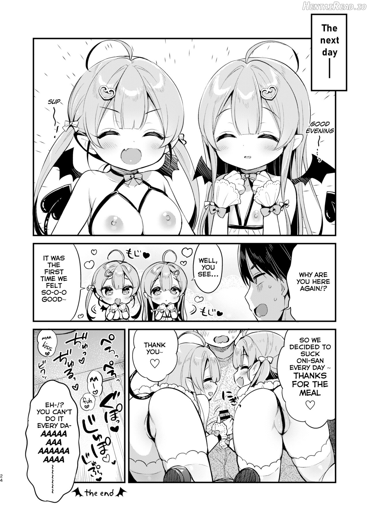 Totsugeki Futago Succubus-chan Chapter 1 - page 23