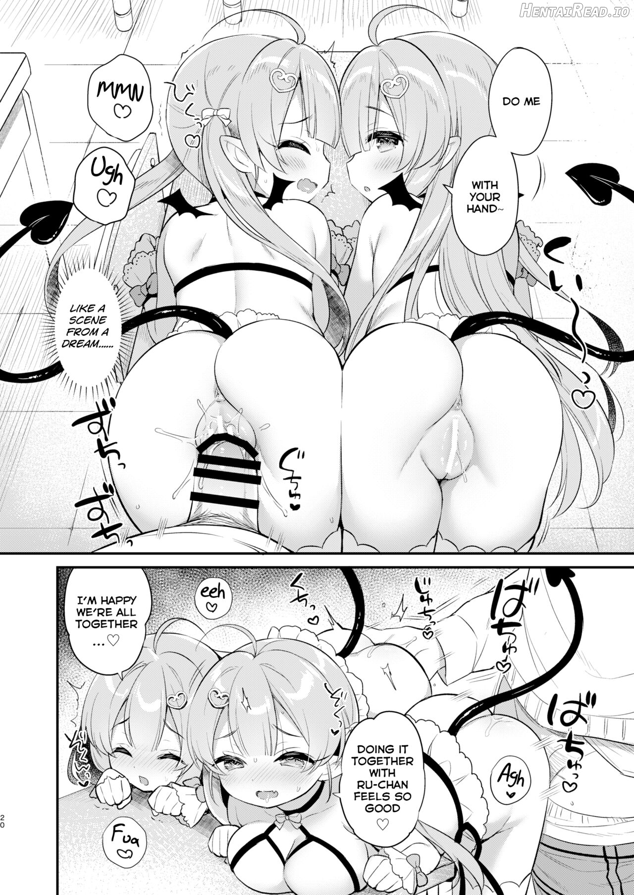 Totsugeki Futago Succubus-chan Chapter 3 - page 19