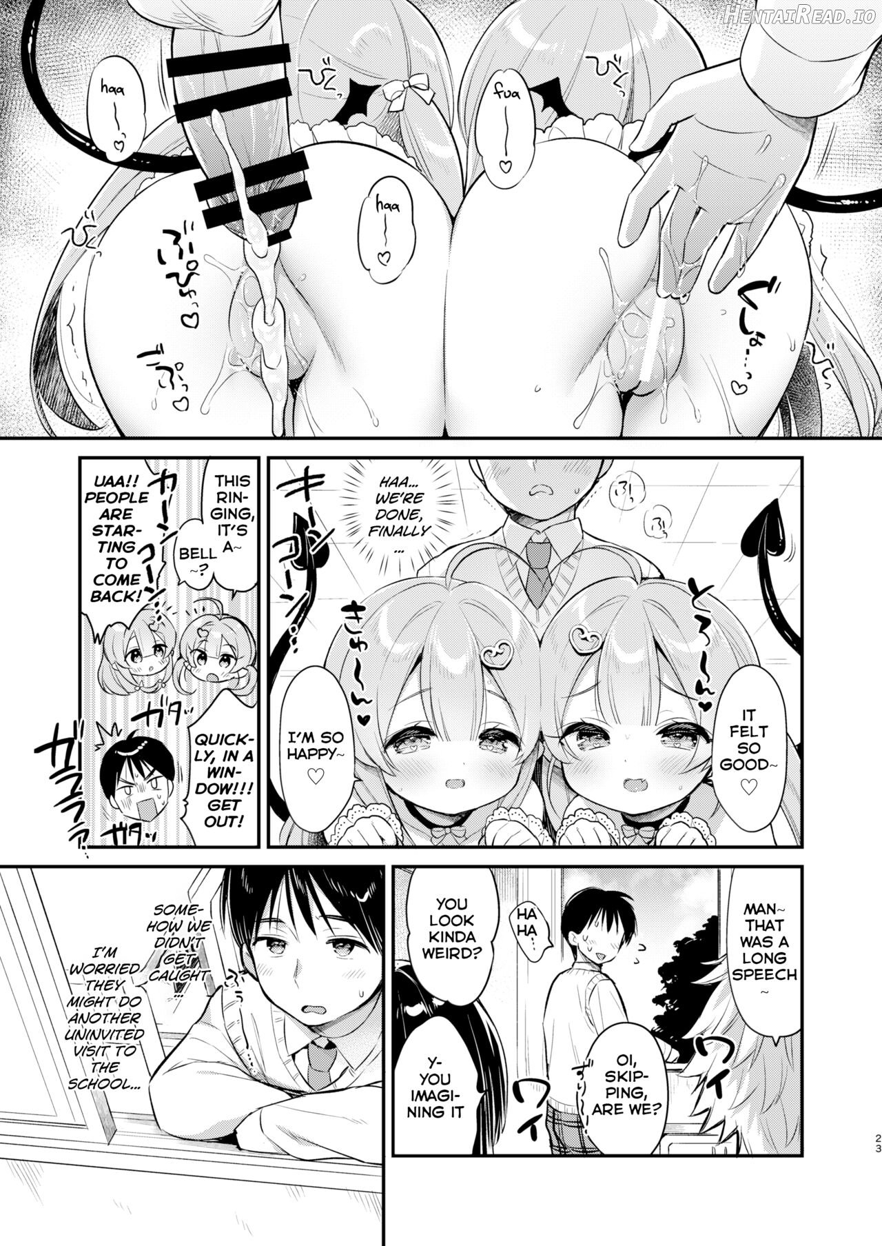 Totsugeki Futago Succubus-chan Chapter 3 - page 22