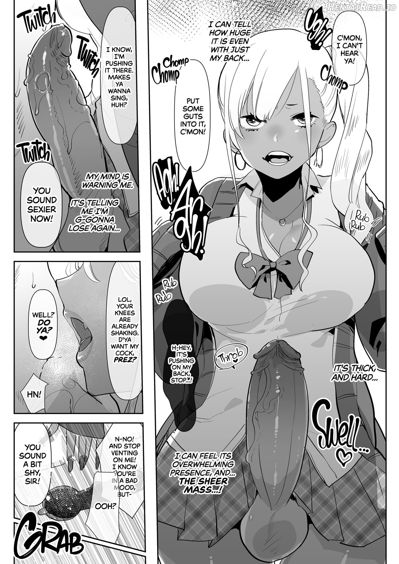 Kigen no Warui Kuro Gal Futanari Kanojo ni Karaoke ni Yobidasareta Kekka... Chapter 1 - page 10