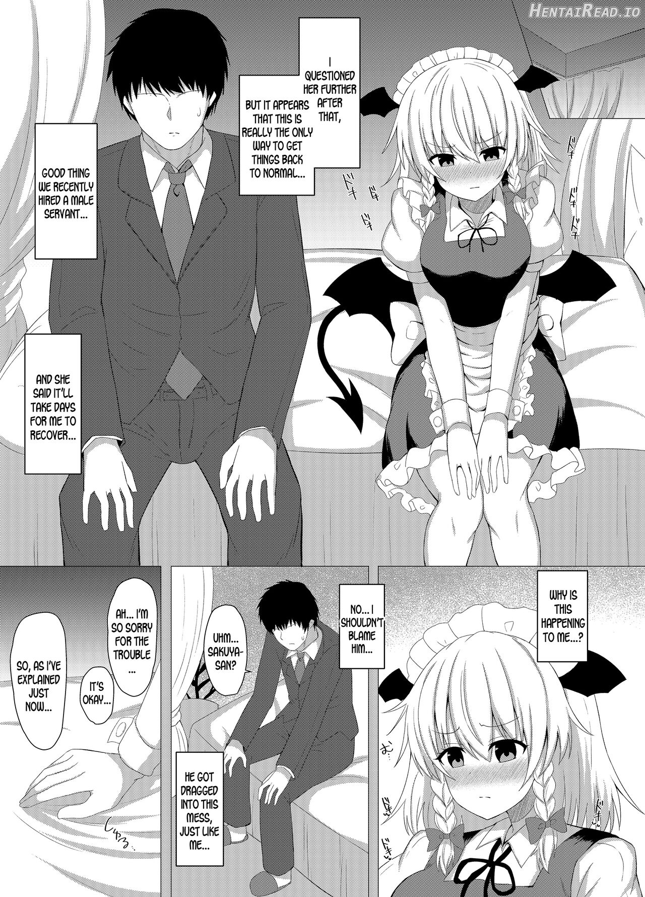 Patchouli no Jikken de Succubus ni Natta Sakuya-san Chapter 1 - page 6