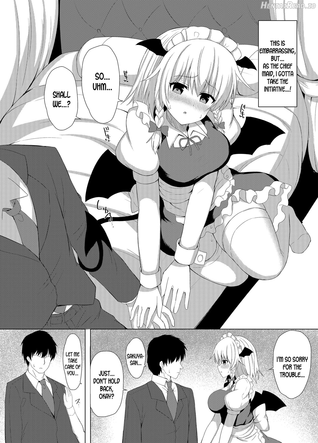 Patchouli no Jikken de Succubus ni Natta Sakuya-san Chapter 1 - page 7