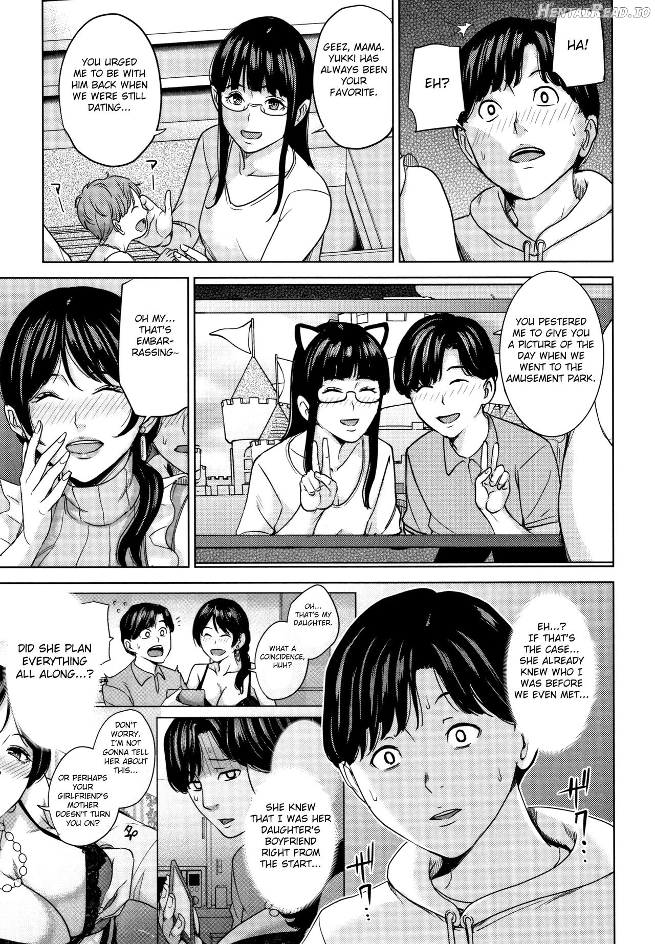 Kanojo no Mama to Deaikei de Chapter 1 - page 90