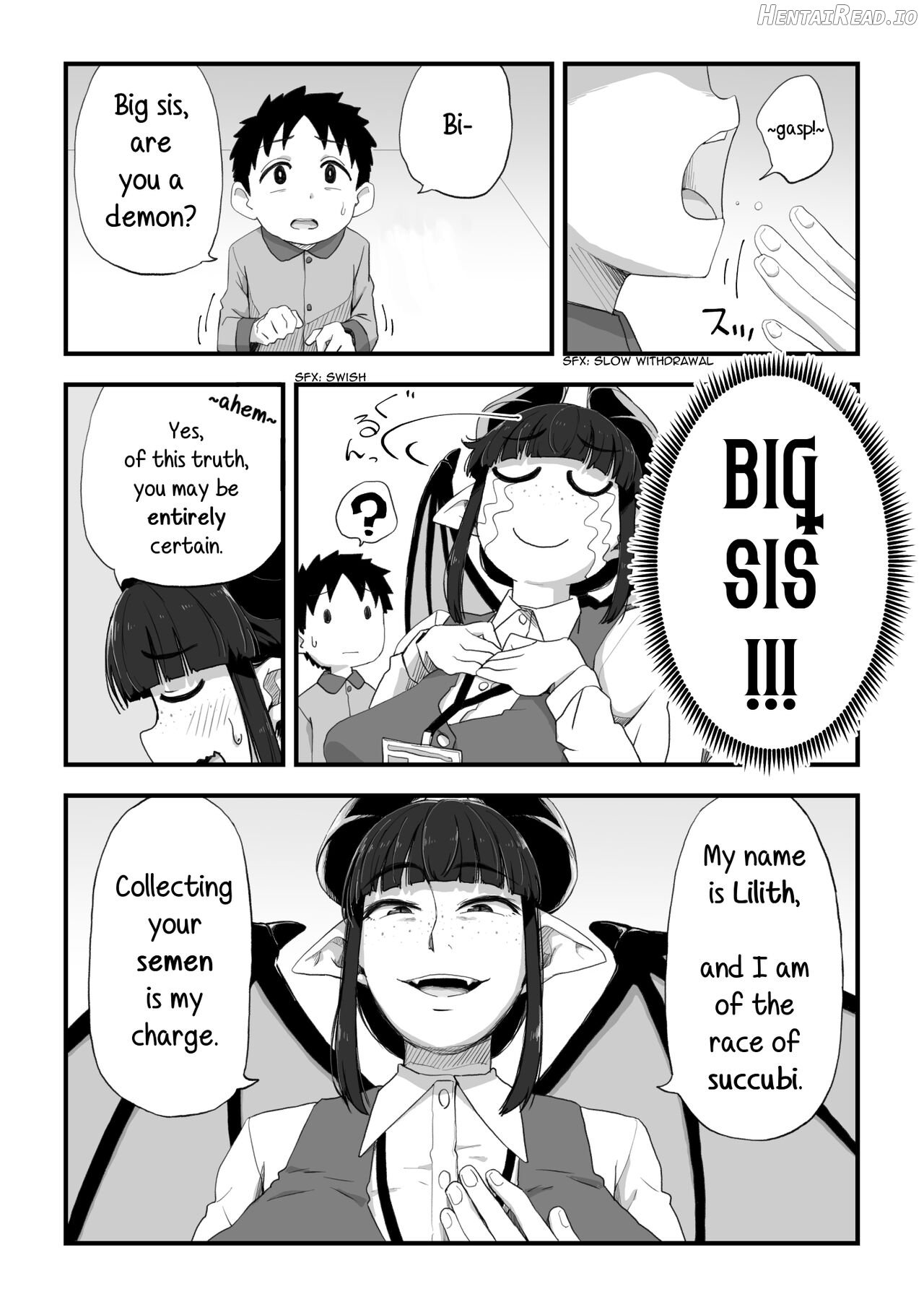 Jimi Succubus-san ~ Shotacon Mojyo Succubus Hajimete no Sakusei Gyoumu ~ Chapter 1 - page 10