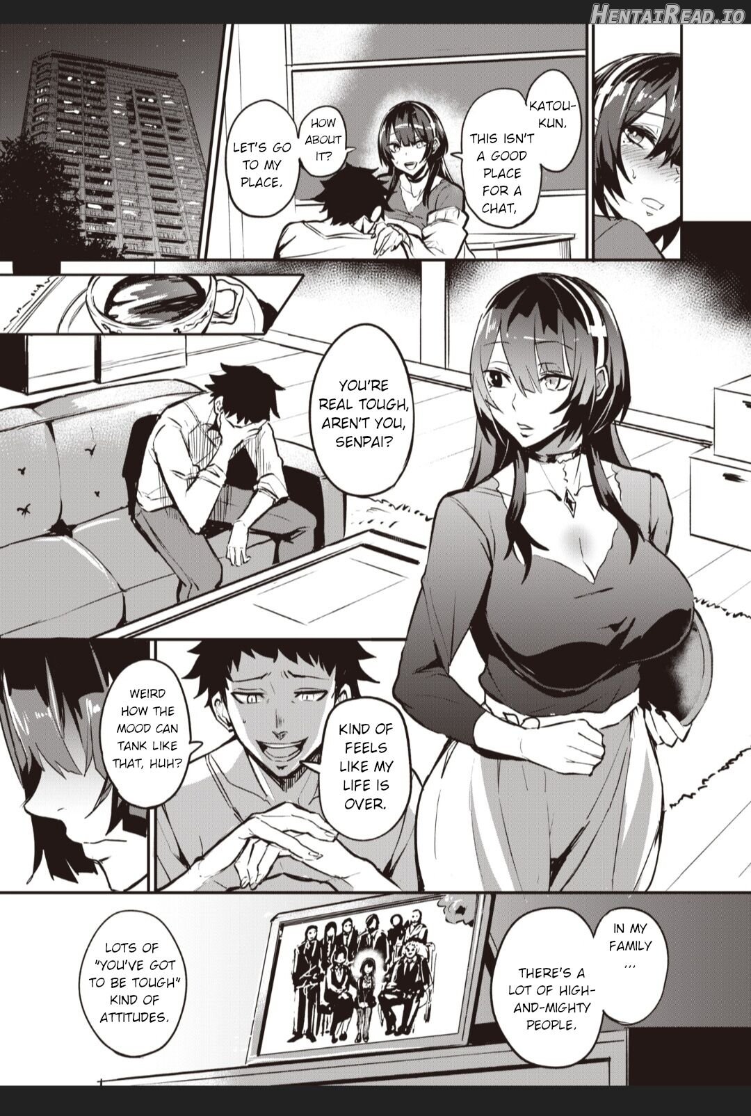 Haikei, Anal Vampire Senpai - Kouhen Chapter 1 - page 13