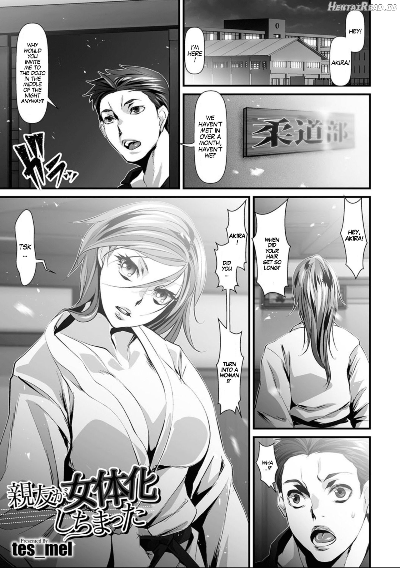 Nyotaika Houshi no Kei ni Shosu Chapter 4 - page 1