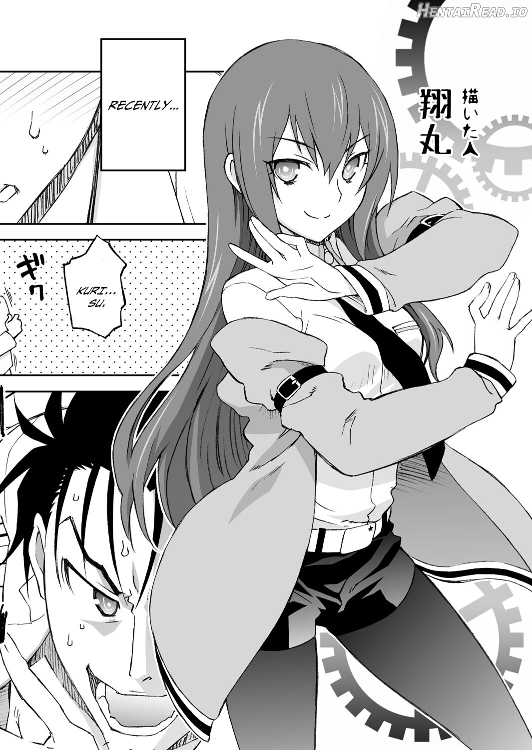 Makise Kurisu Maid Bikini de Namahame Sex Chitsunai Shasei Chapter 1 - page 20