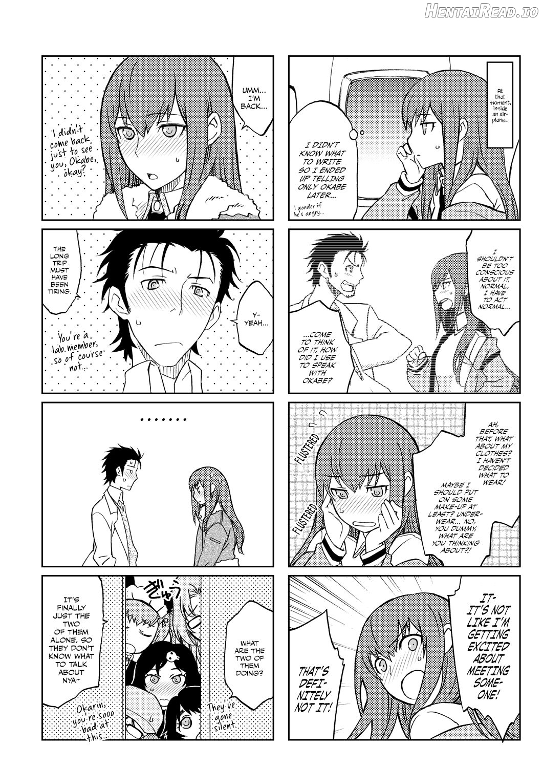 Makise Kurisu Maid Bikini de Namahame Sex Chitsunai Shasei Chapter 1 - page 26