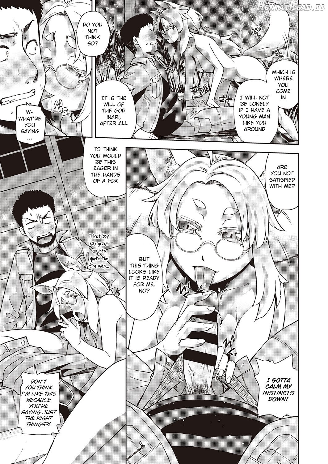 Megane ga Kitarite Shakuhachi o Fuku Chapter 3 - page 9