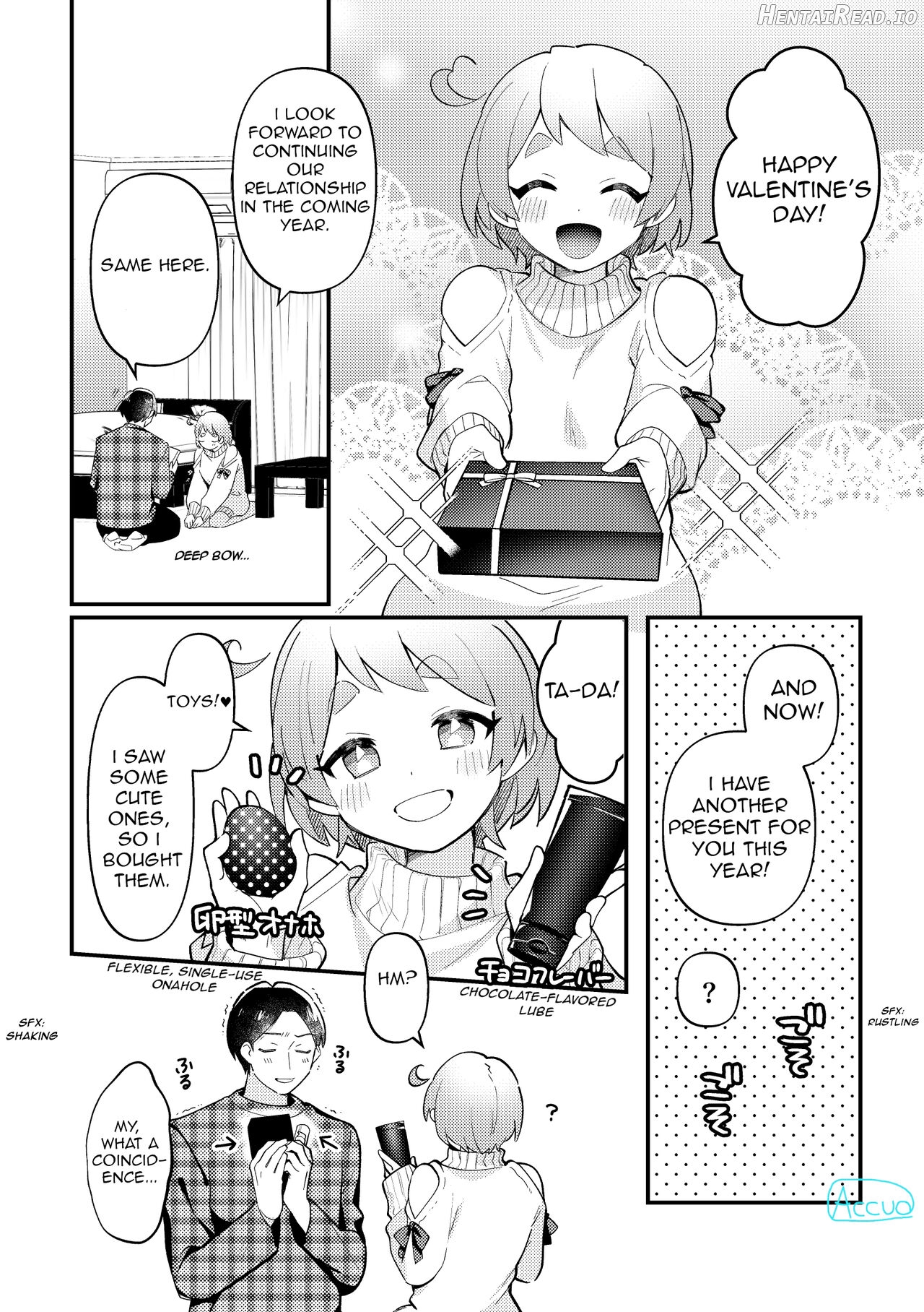 Futanari Maid no Kanojo ni Gohoushi Sareru Kai Chapter 1 - page 3