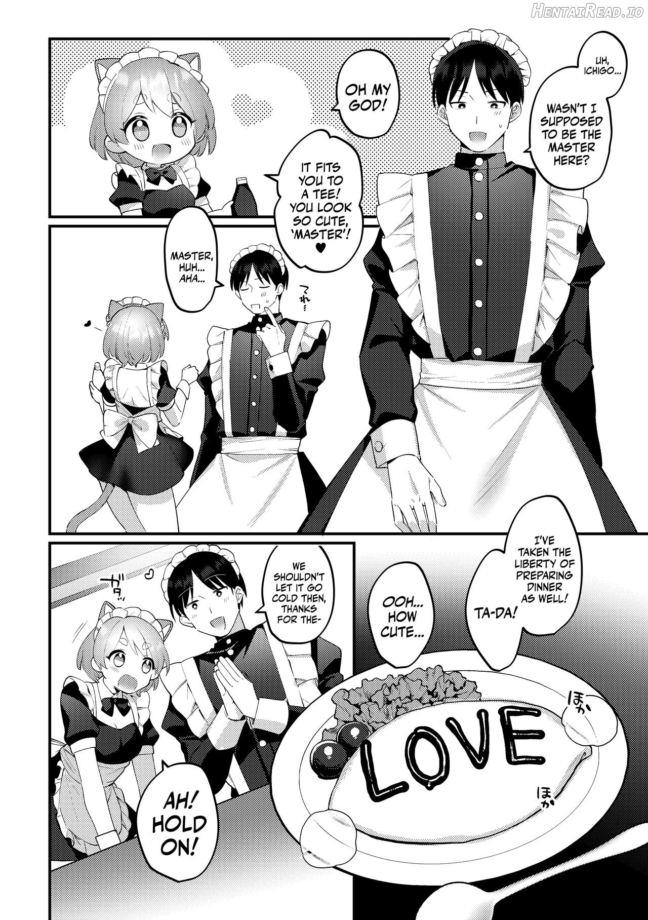 Futanari Maid no Kanojo ni Gohoushi Sareru Kai Chapter 3 - page 6