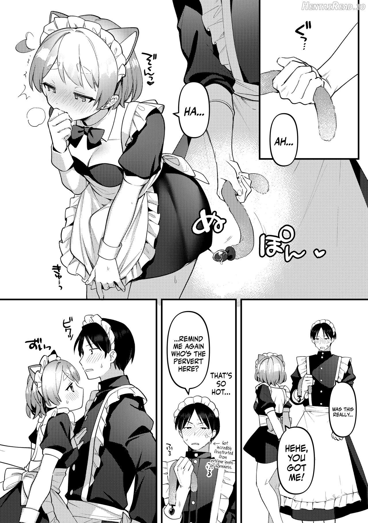 Futanari Maid no Kanojo ni Gohoushi Sareru Kai Chapter 3 - page 10