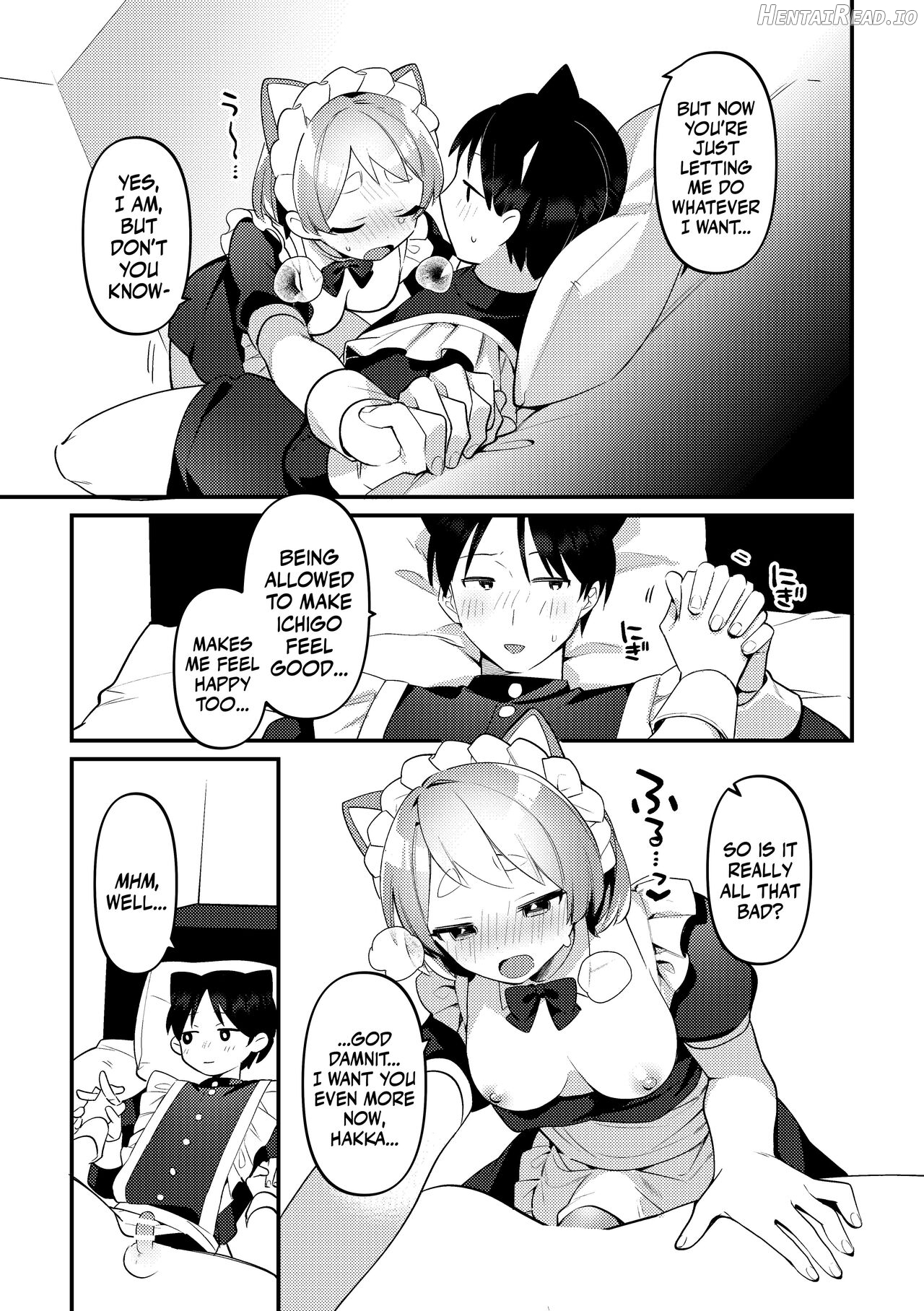 Futanari Maid no Kanojo ni Gohoushi Sareru Kai Chapter 3 - page 21