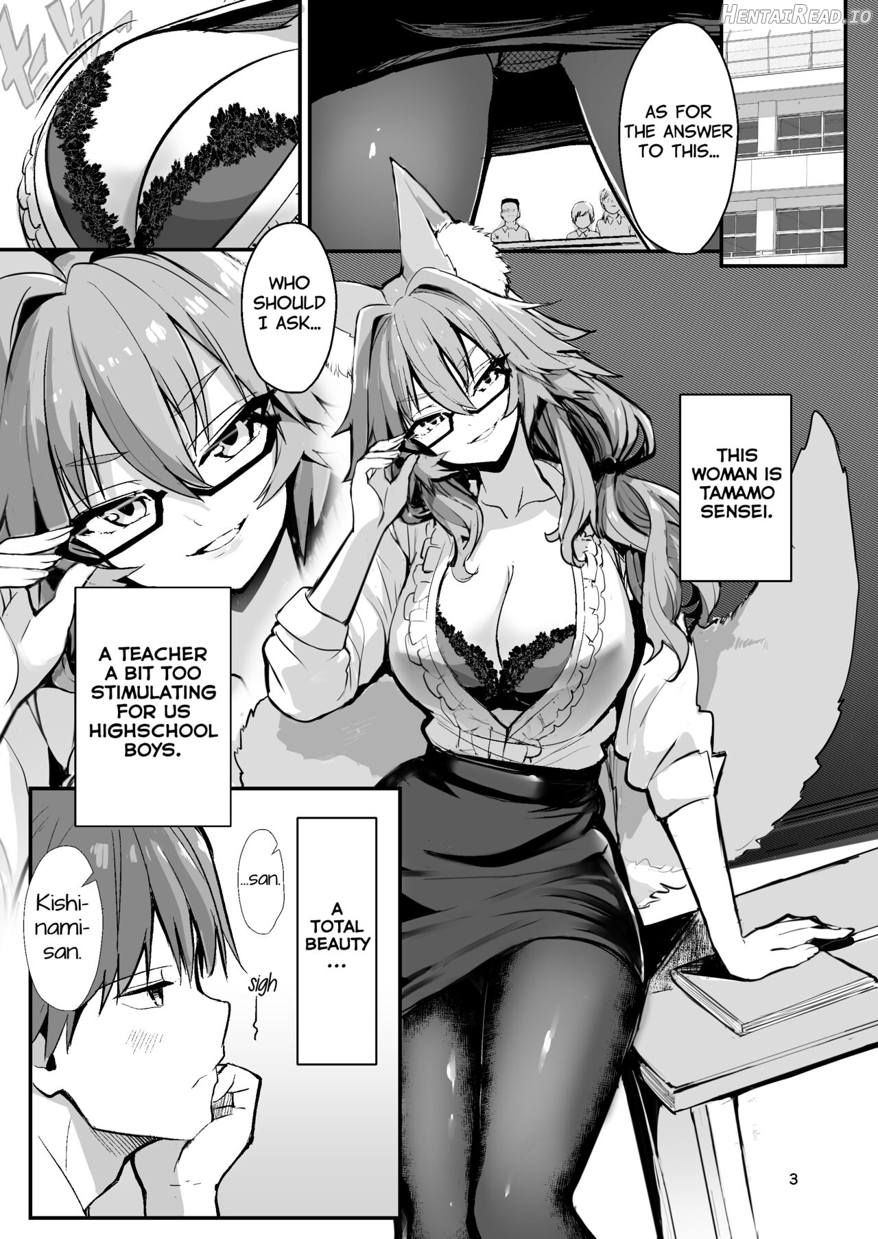 Bijin Jokyoushi Tamamo-chan Chapter 1 - page 2