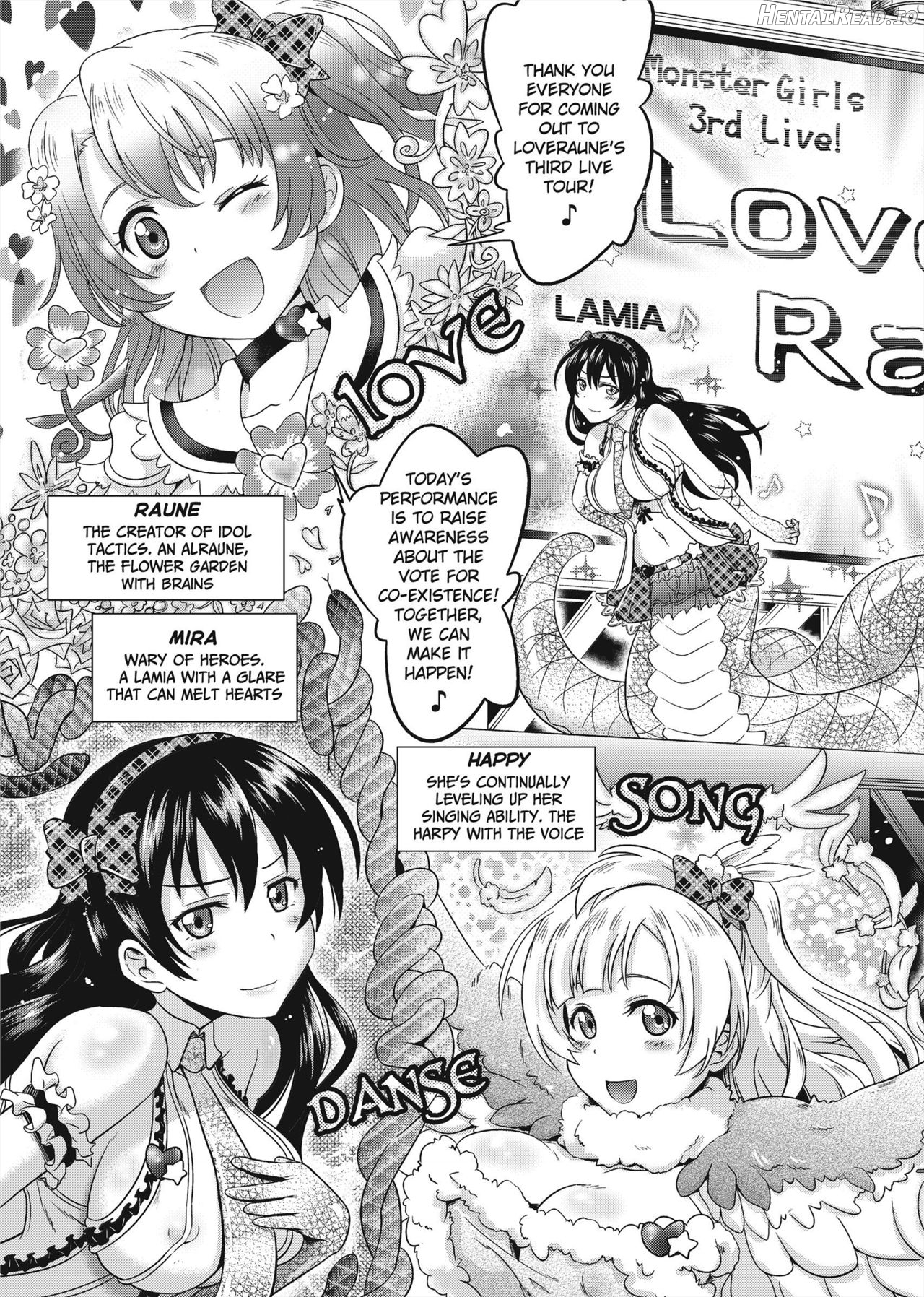 Loveraune -IDOL MONSTER GIRLS- Chapter 1 - page 5