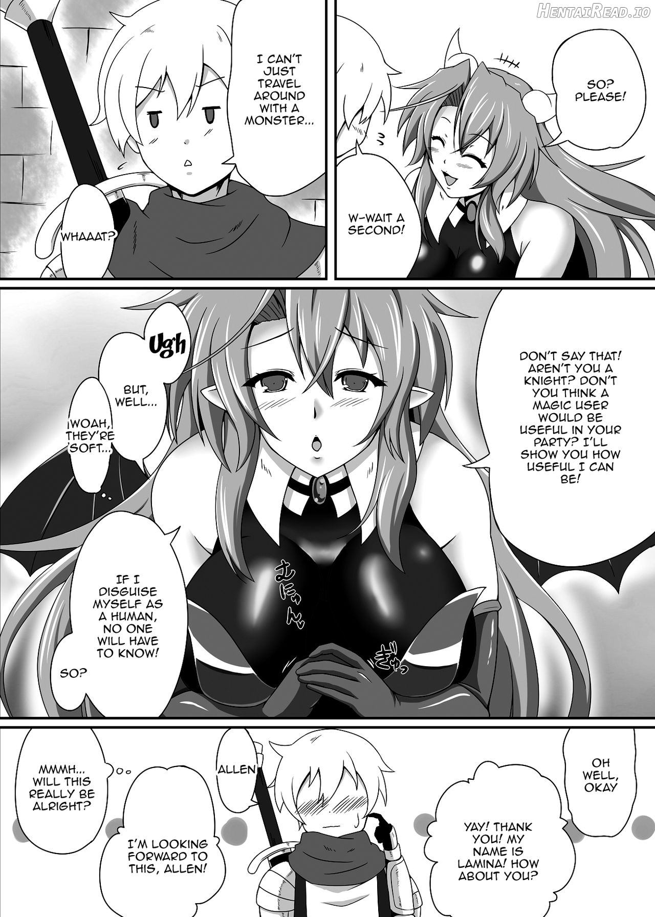 Bouken no Nakama ni Succubus o Chapter 1 - page 4