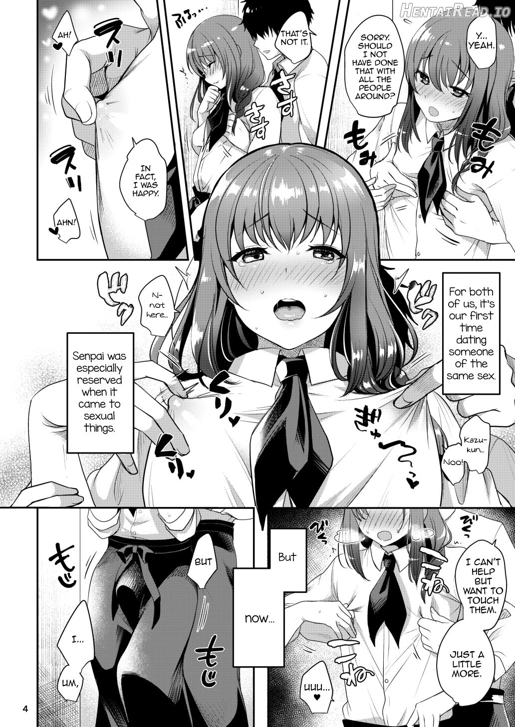 Senpai no Oppai Chapter 1 - page 5