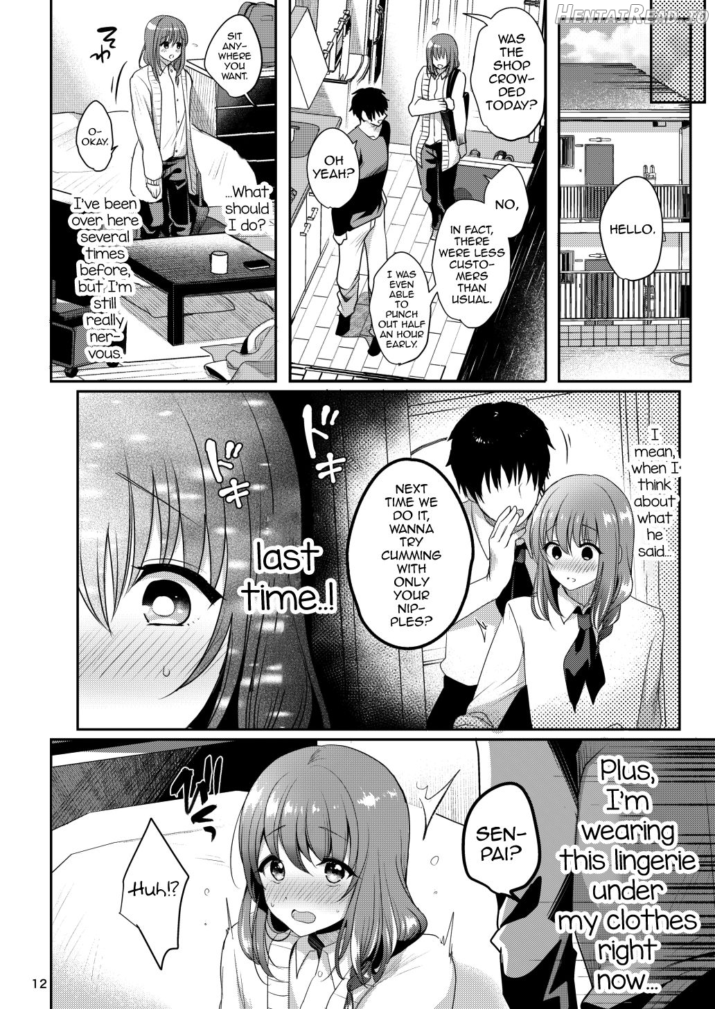 Senpai no Oppai Chapter 1 - page 12