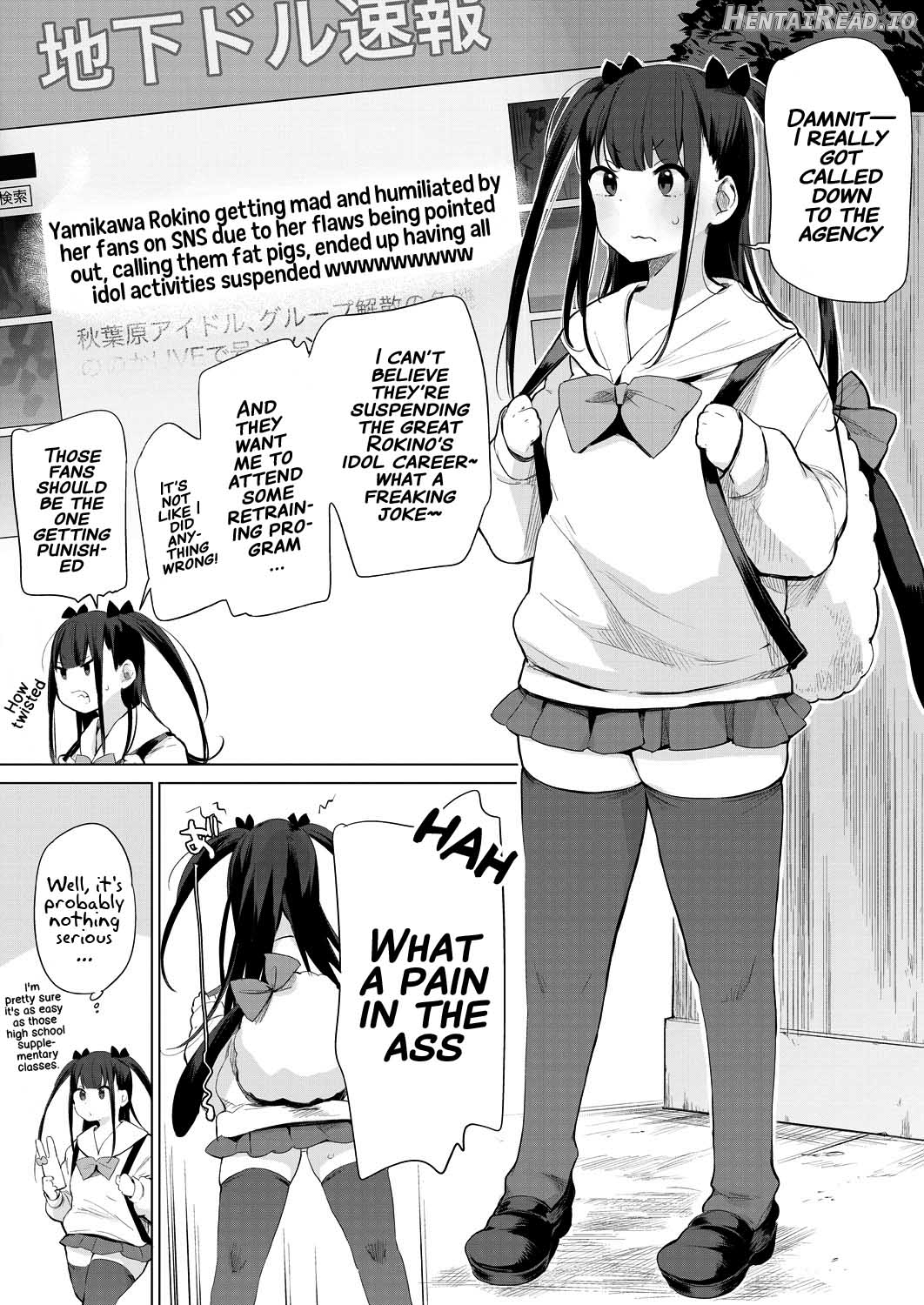 Gakeppuchi Idol Butabako Saikyouiku Chapter 1 - page 5