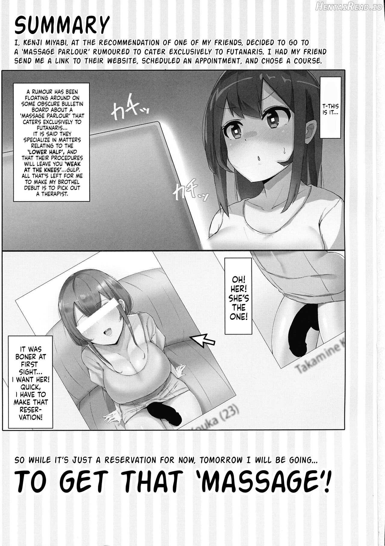 Futanari Kaiwai no Etchi na o Mise ni Ittemita! ~ Kenzen? Esute-ten-hen ~ Chapter 1 - page 2