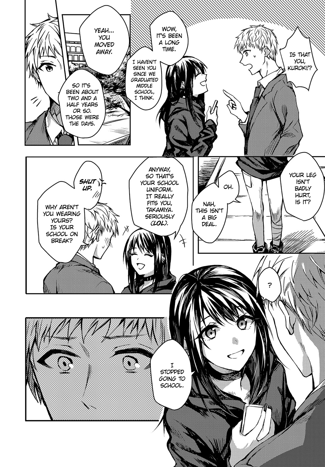 Kimi to Itami wo Wakachi "AI" tai Chapter 1 - page 2