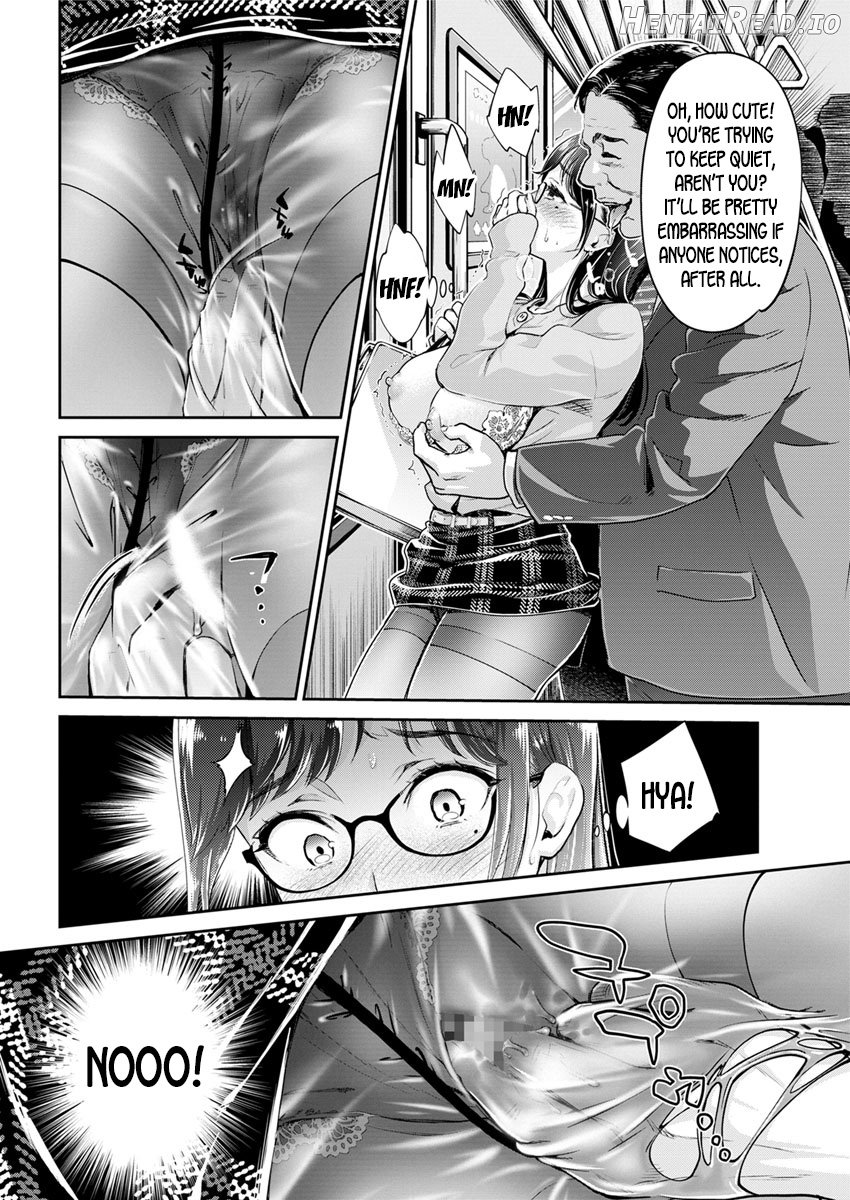 Jimi Megane de Kakure Kyonyuu JD no Aru Manin Densha de no Dekigoto Chapter 1 - page 6