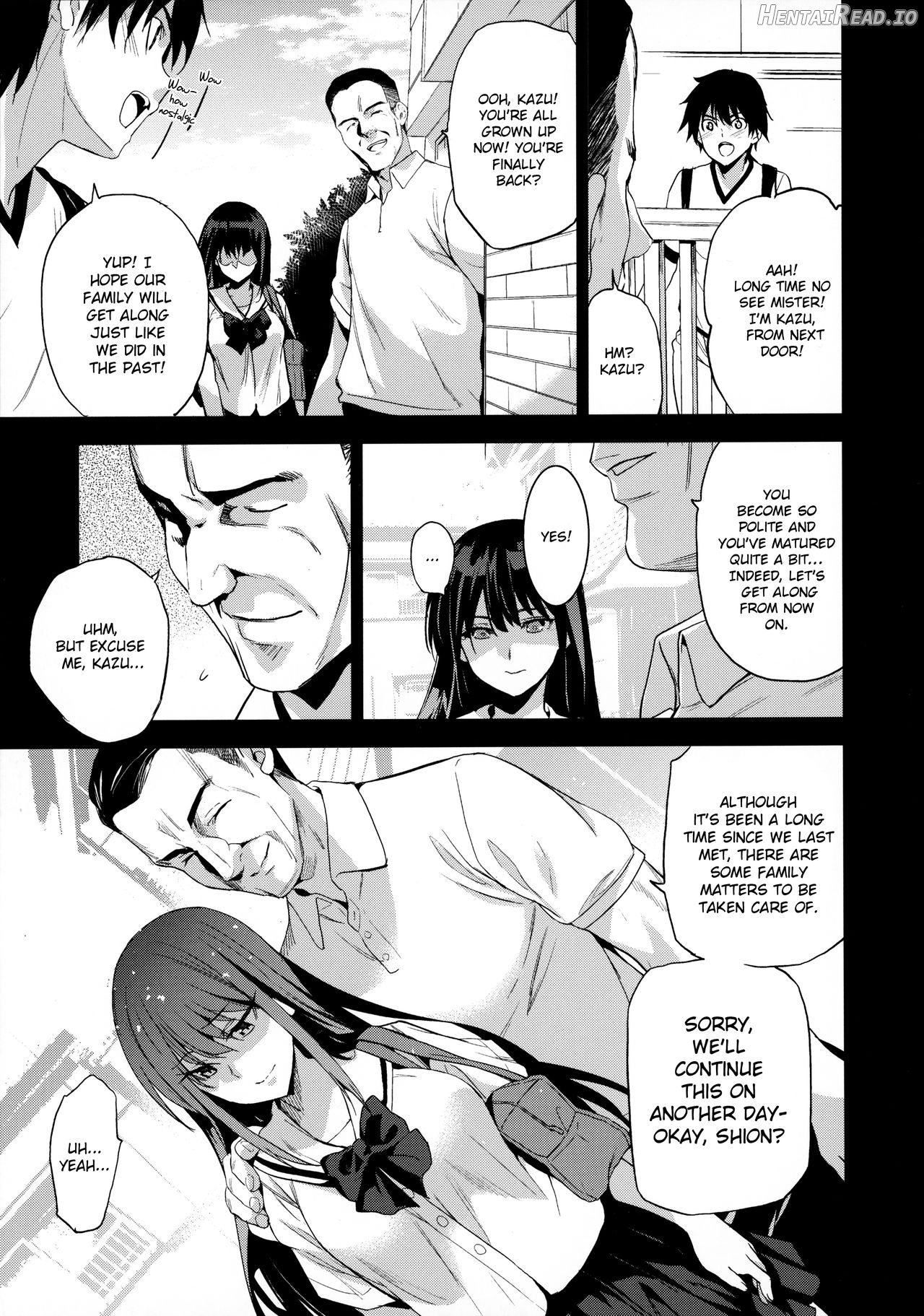 Otonari no Nie -Saikai Shita Osananajimi no Ie de Okita Koto- Chapter 1 - page 8