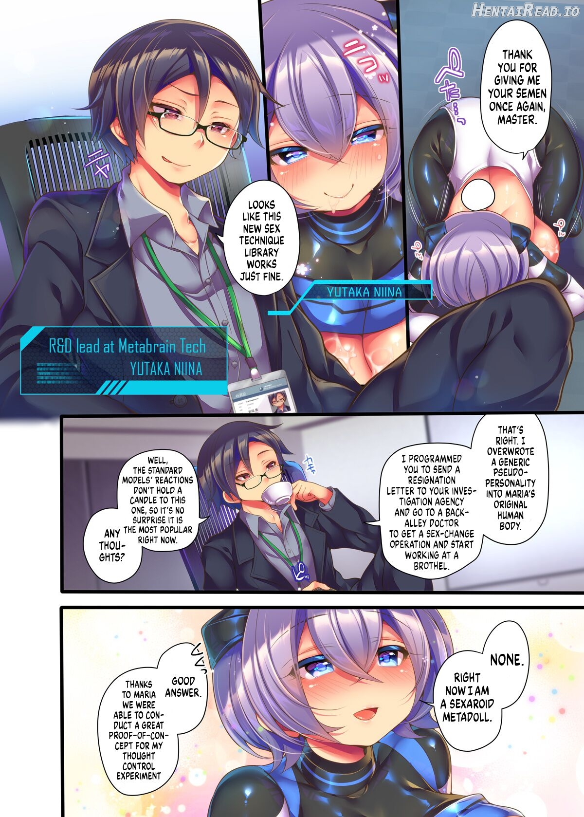 Metadoll NINA ~Elite Shain ga Sexaroid Gitai de Kutsujoku Houshi~ Chapter 1 - page 4