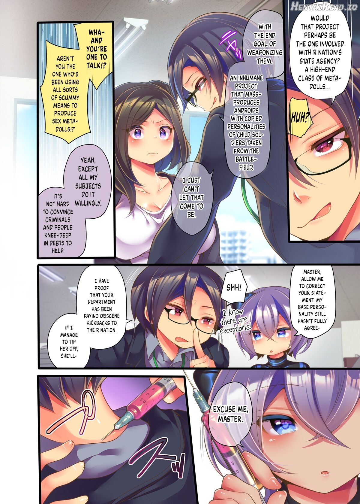 Metadoll NINA ~Elite Shain ga Sexaroid Gitai de Kutsujoku Houshi~ Chapter 1 - page 6