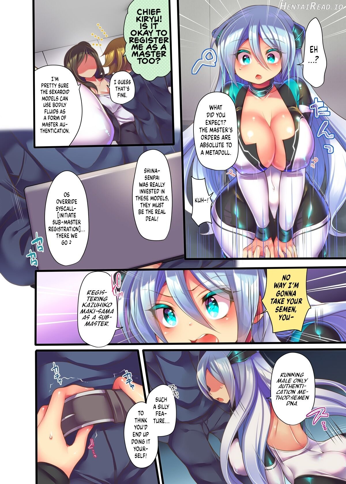 Metadoll NINA ~Elite Shain ga Sexaroid Gitai de Kutsujoku Houshi~ Chapter 1 - page 12